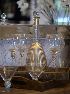 Shanley Interiors Glassware